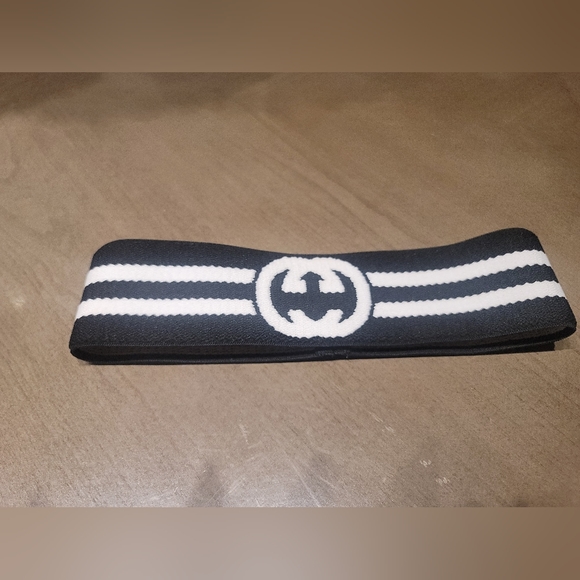 Gucci Interlocking G stripe headband (Size M) - Picture 5 of 7